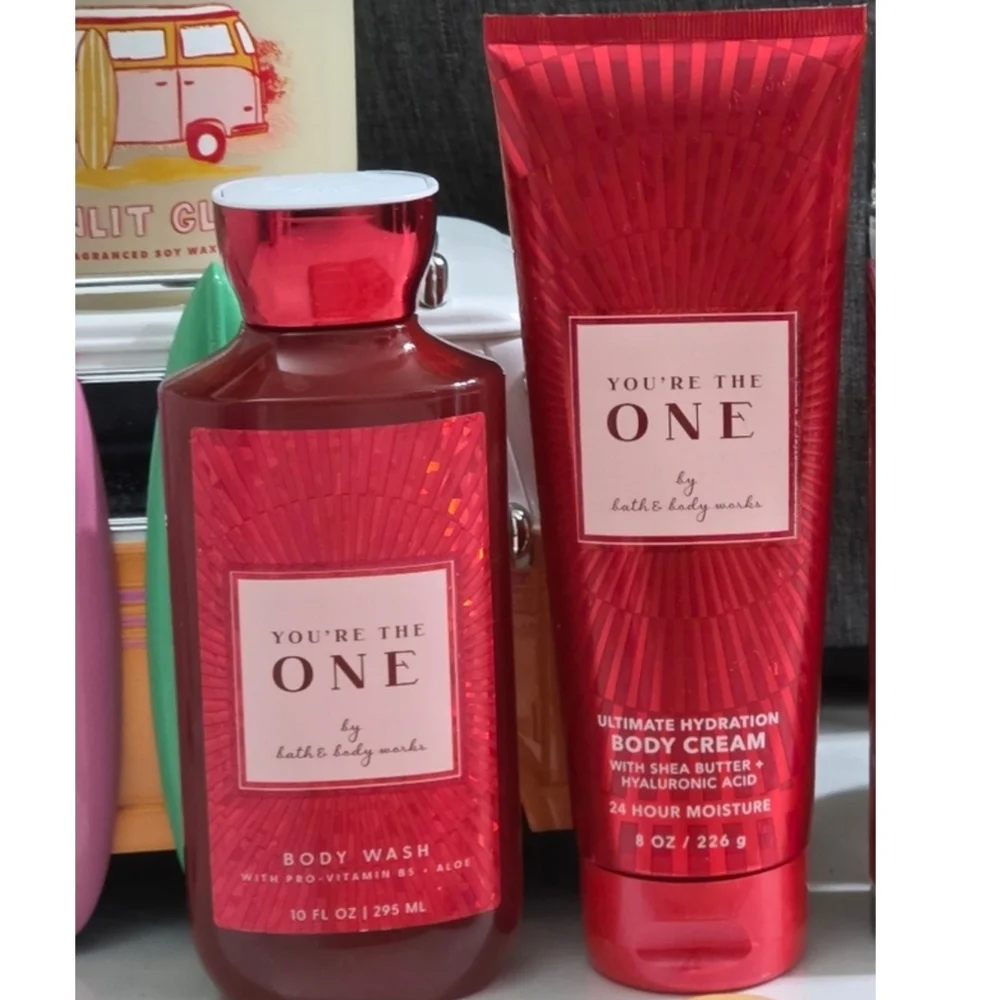 Bath Body Works You're the One 2 Piece Set Body Wash & Body Cream NEW